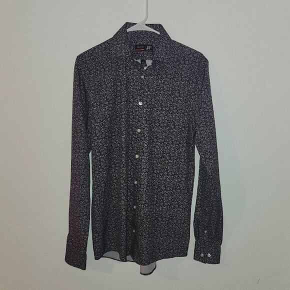 J. Ferrar Men's Dress Shirt Size Small 14-14.5 - Picture 1 of 5